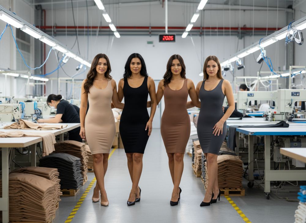Производитель bodycon платьев с shapewear